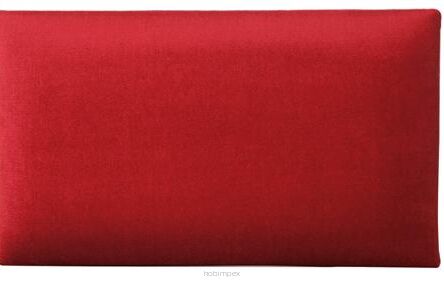 Poduszka do ławy -czerwony aksamit